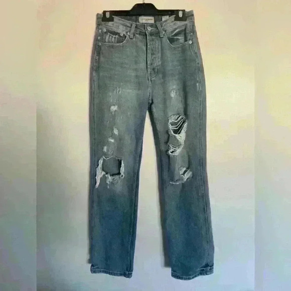 Lucky Brand high rise 90s,‎ medium wash  denim size 26 - Picture 3 of 16